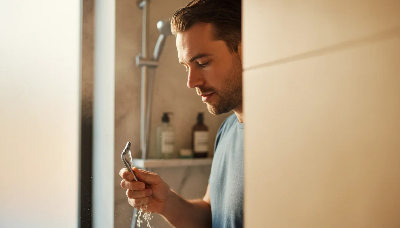 Blessures après rasage sous la douche: réduire les risques - Image de couverture
